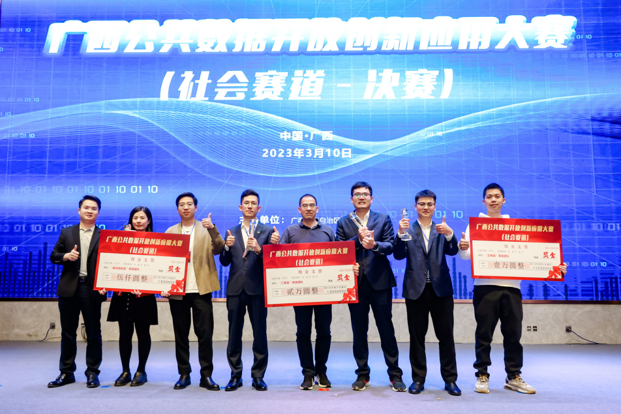 起步争先，开局提速｜斩获广西公共数据盛开创新利用大赛多个奖项，集团888集团数据创新利用结硕果