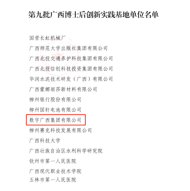 集团888集团获批设立博士后创新实际基地”